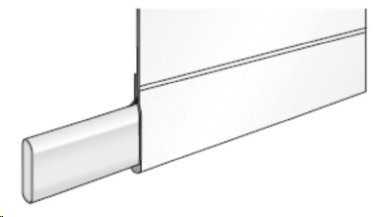 Einschieben des Profils